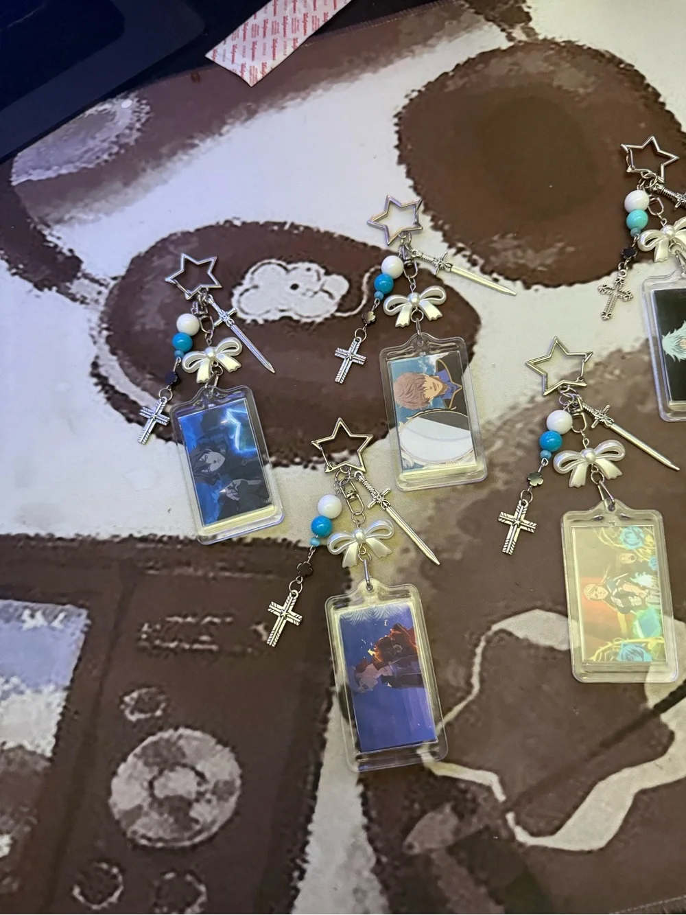 Black Clover Keychains